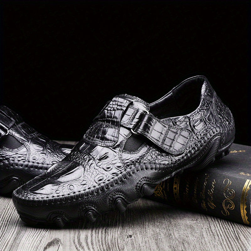Men's Textured Loafer Shoes Non Slip Dress Shoes Spring Summer