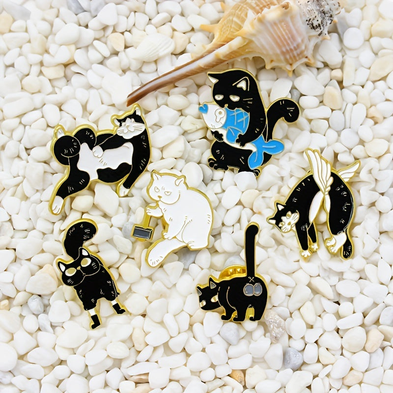 Puss In Boots Cartoon Enamel Brooch