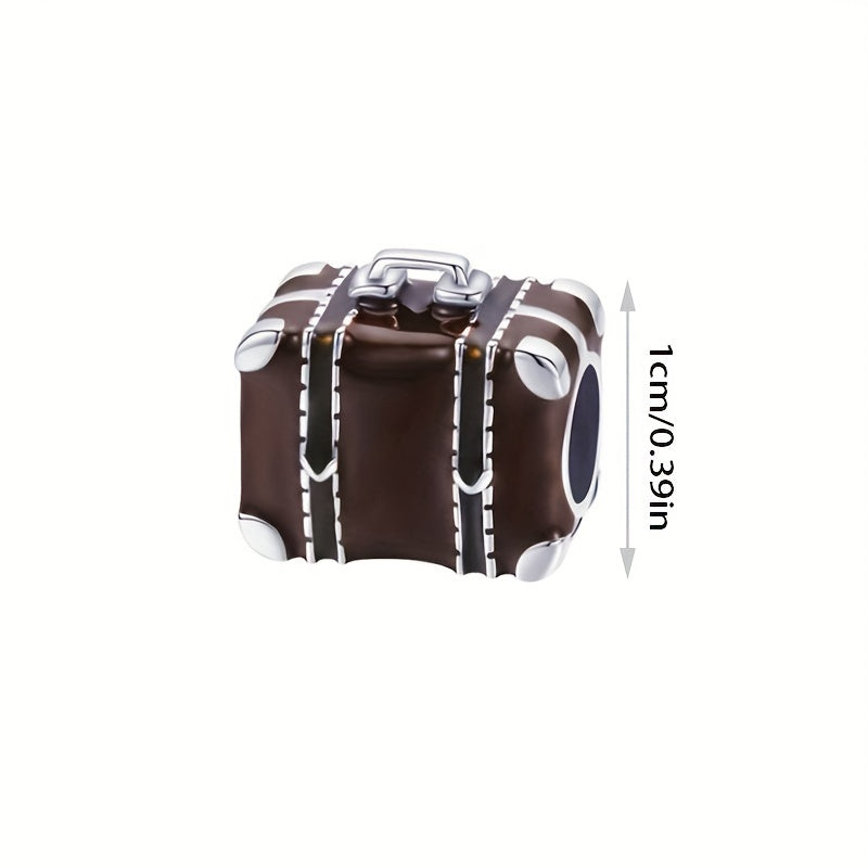 Star Galaxy Astronaut Beaded Bracelet with Angel Wings Charm