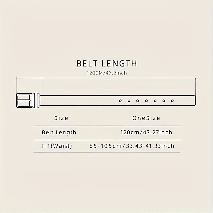 Retro Bull Head Western Cowboy Buckle Belt Embossed PU Leather Belt