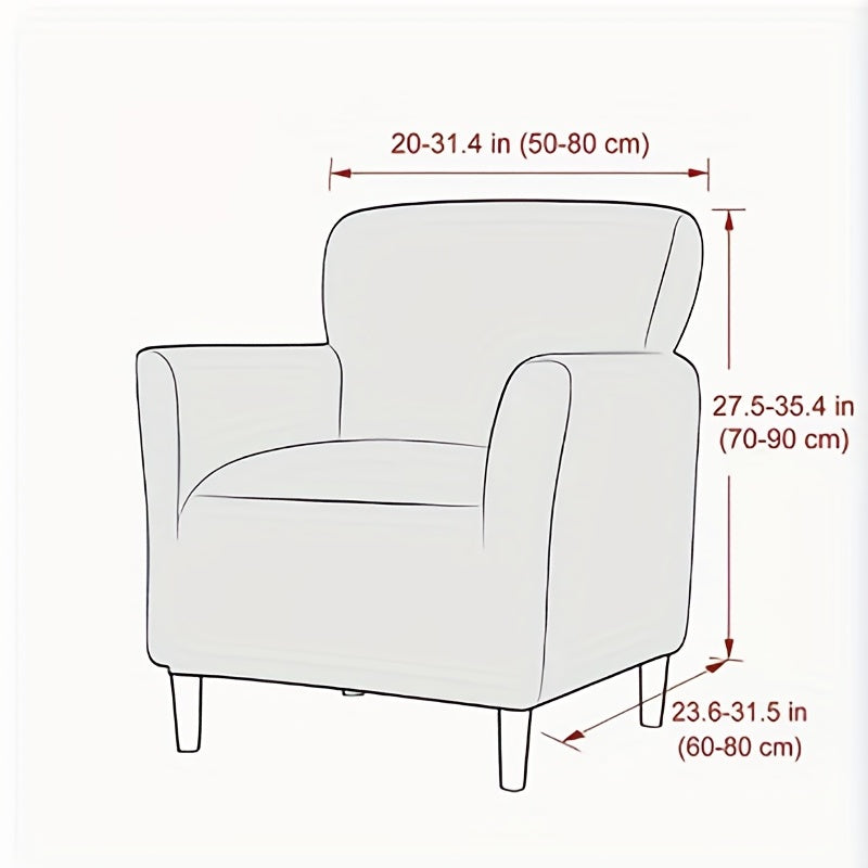 Waterproof Armchair Slipcover Elastic Band for Home Decor