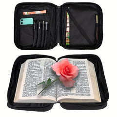 Halloween Printed Bible Bag Casual Visually Appealing Versatile Handbag