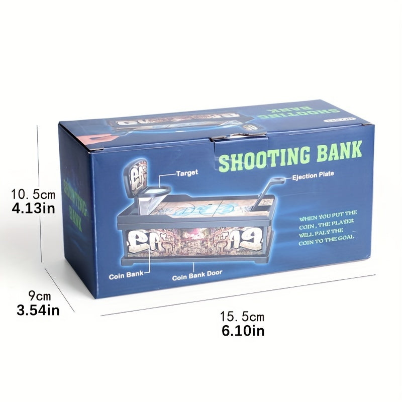 Desktop Basketball Court Coin Shooting DIY Piggy Bank