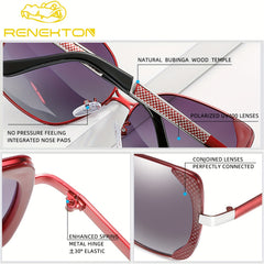 RENEKTON Polarized Sunglasses Classic Frame Driving Glasses Large Frame 6201