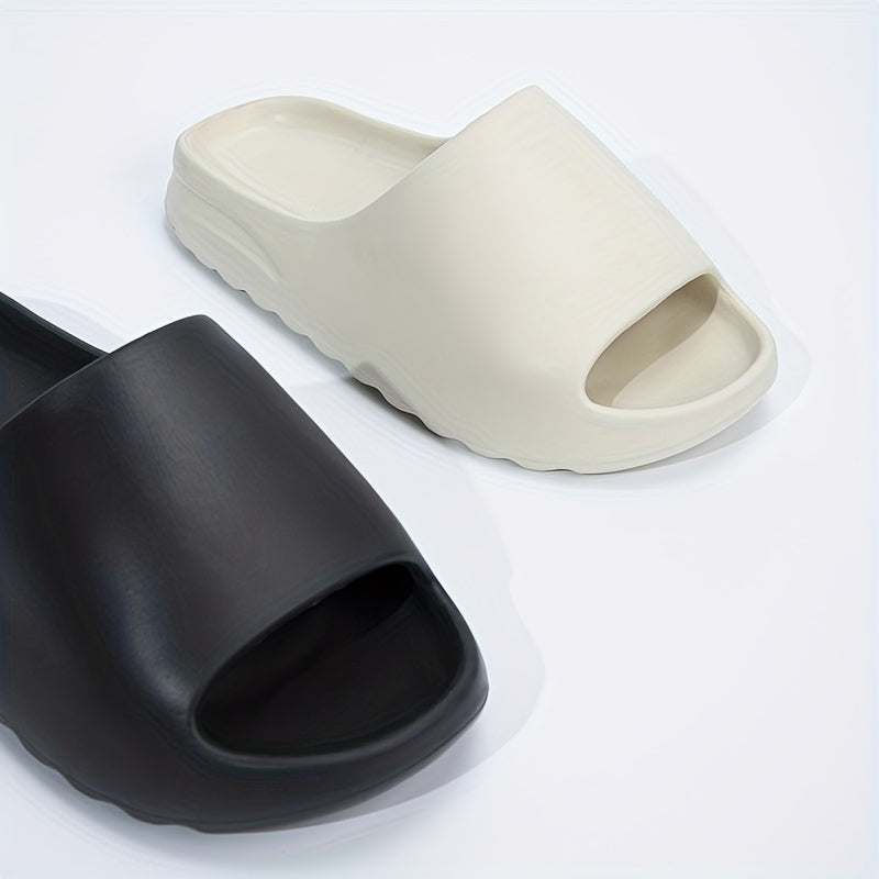 Men's Cloud Slides Pillow Slippers Lightweight Open toe Shoes For Indoor Outdoor