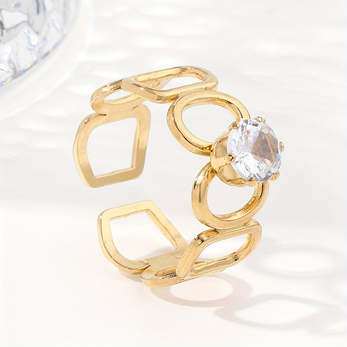 Custom Stainless Steel Ring - Personalized Engraved Band