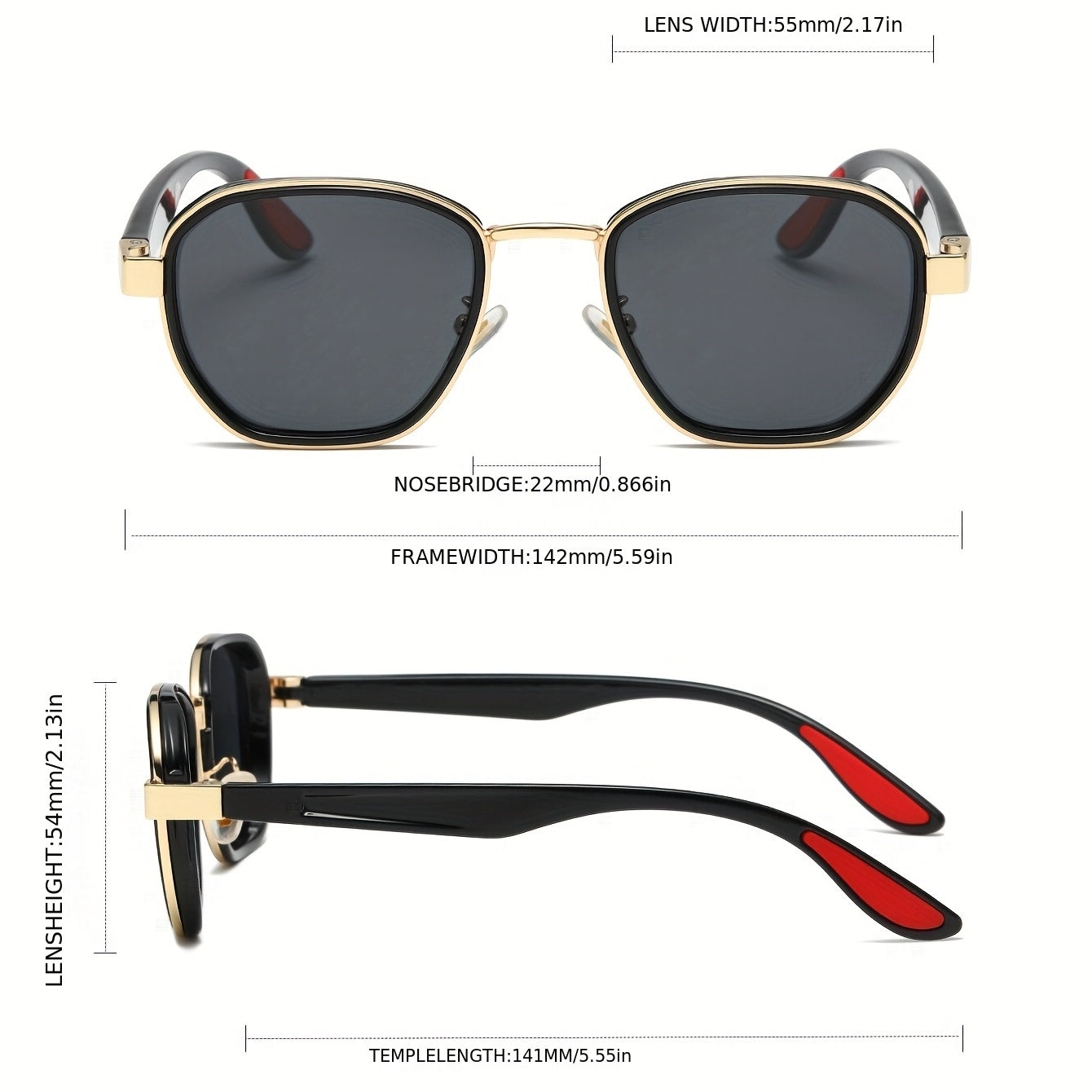 Men's Polarized Sports Sunglasses Decorative Eyewear Driving Cycling Fishing