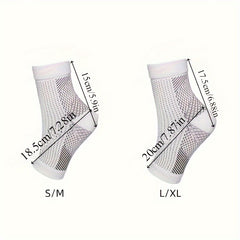 Neuropathy Ankle Brace Socks Compression Sleeve Breathable Non Woven Fabric