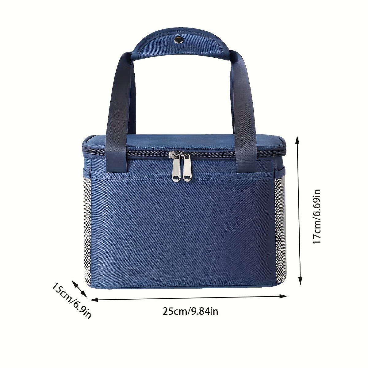 Large Capacity Insulated Lunch Bag for Office Workers