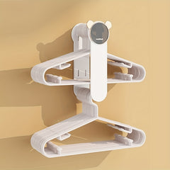 Telescoping Hanger Storage Organizer Holds Up To 50 Hangers