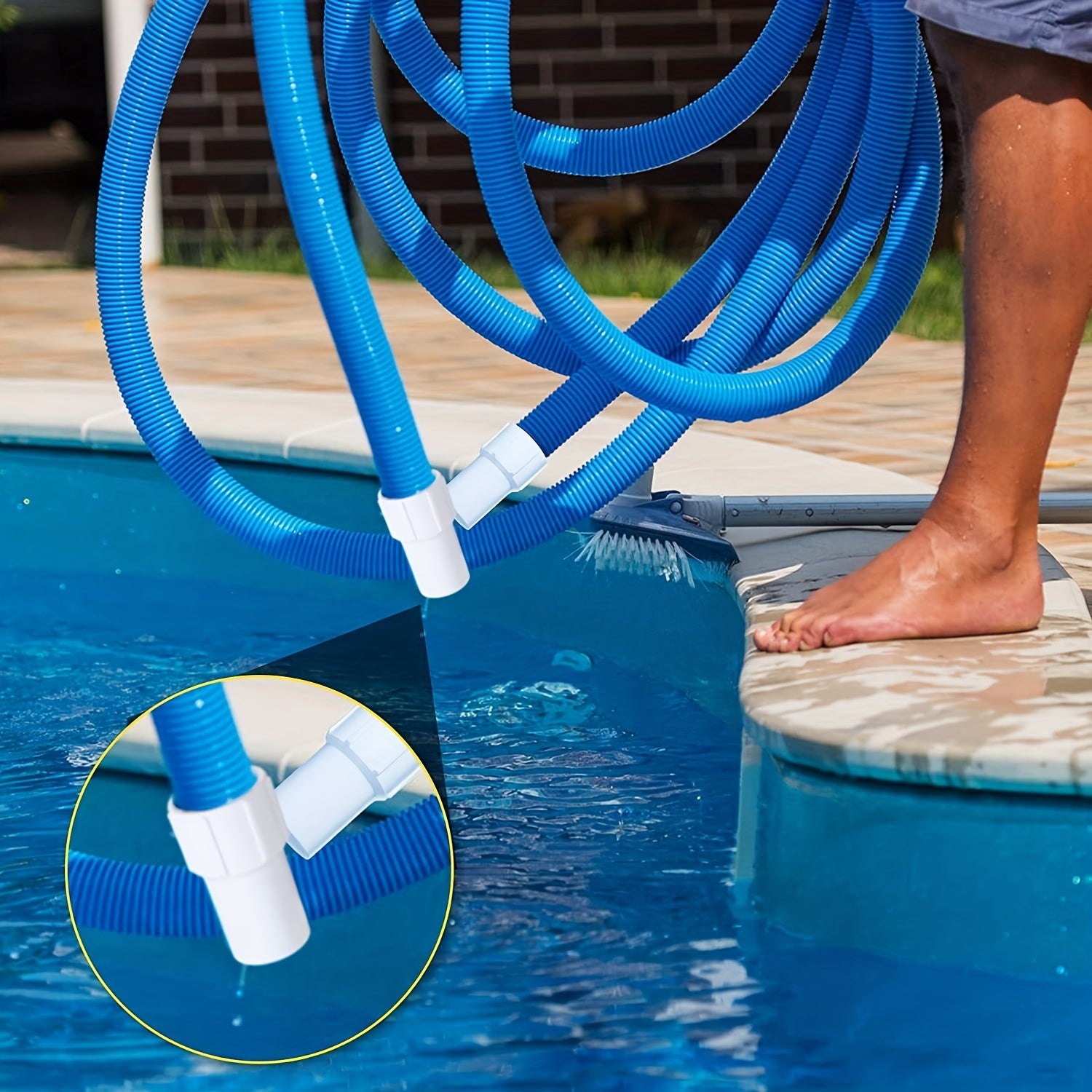 Pool Vacuum Hose Cuff Replacement Threaded Cuff Pool Cleaning Tools