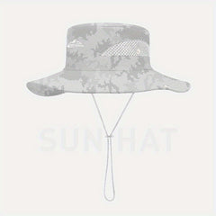 Summer Bucket Hat Breathable Large Brim Men Women