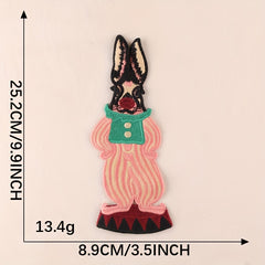 Creative Rabbit Embroidery DIY Patch for Clothes Backpack Hat