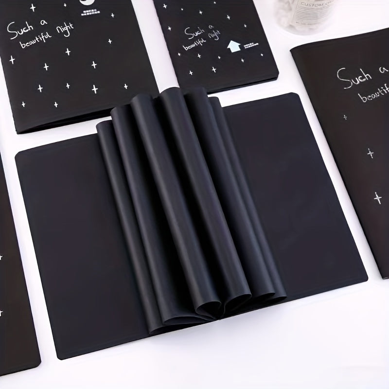 60 Pages of Blank Cardboard Painting Notebook