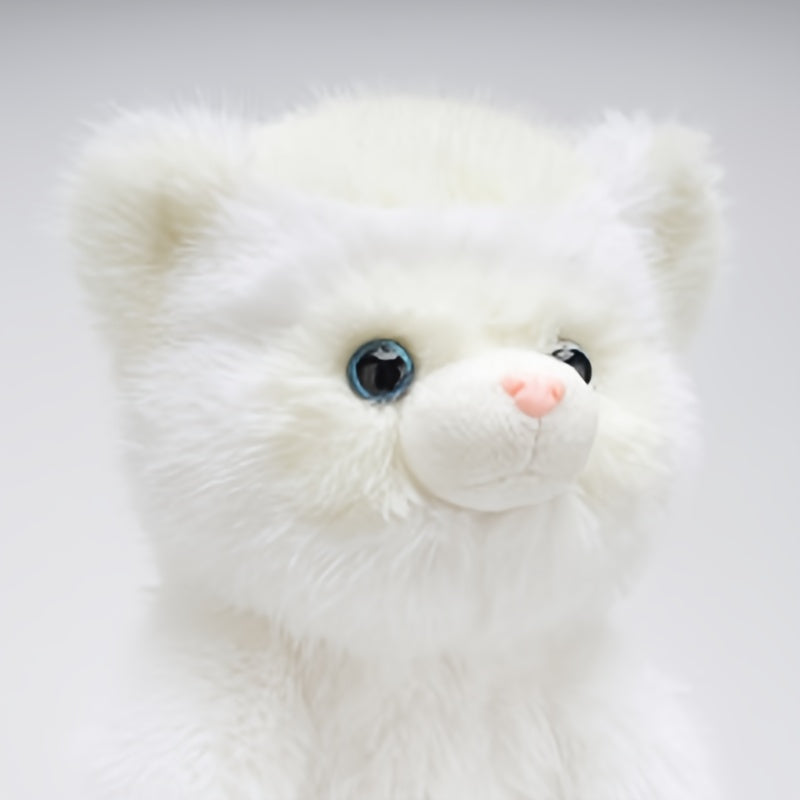 Soft Plush Ferret & European Mink Stuffed Animal Realistic Eyes Fluffy