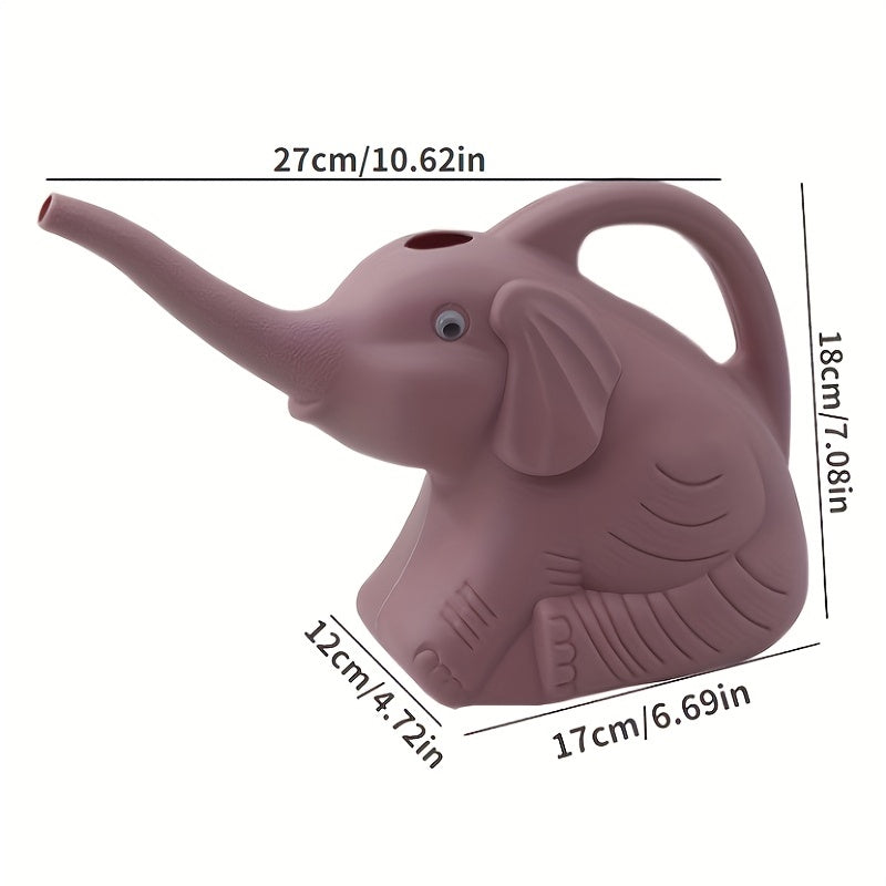 Small Elephant Watering Long Spout Sprinkler Bottle for Gardening