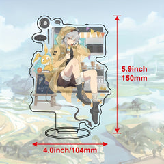 Animation Stand 5.91inch Decor Static Acrylic Home Office
