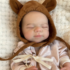 Waterproof Pascale Solid Silicone Reborn Girl Doll with Outfits