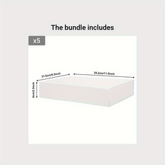 Magnetic Lid Shirt Box 29x21x21cm - Sturdy Groomsman Gift Boxes