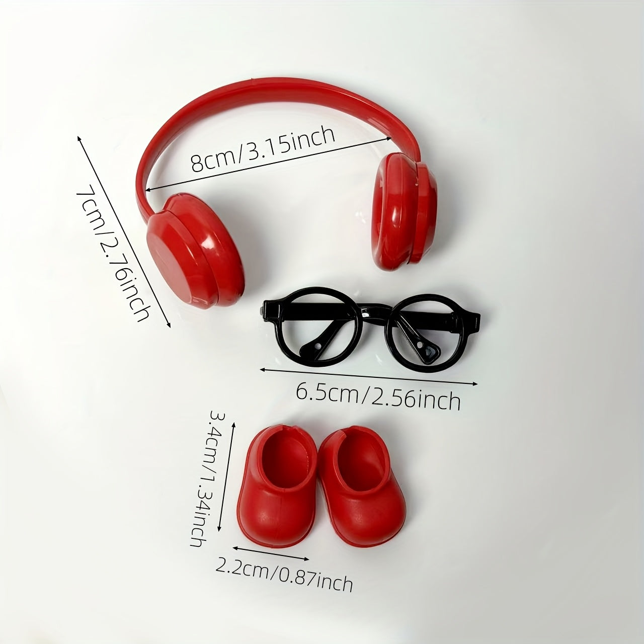 3pcs Doll Decoration Set for LABUBU, Ideal for Dollhouse Accessories