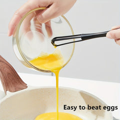 1pc 2pcs Mini Whisk Egg Beater Manual Mixer Hand Held Cream Egg Whip Beater