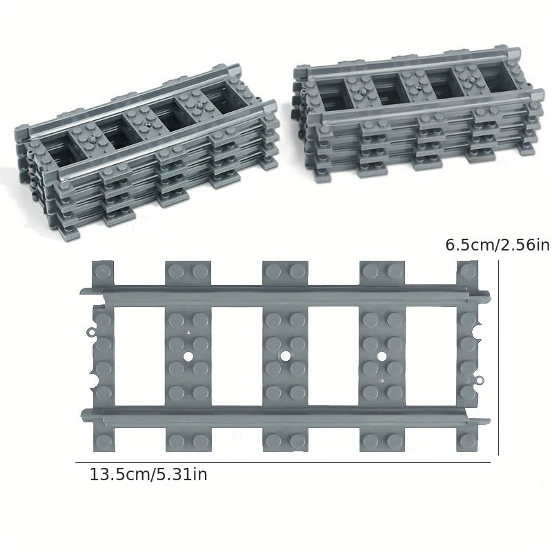 Train Track Building Blocks Educational Toys for Kids - Perfect Gift Idea