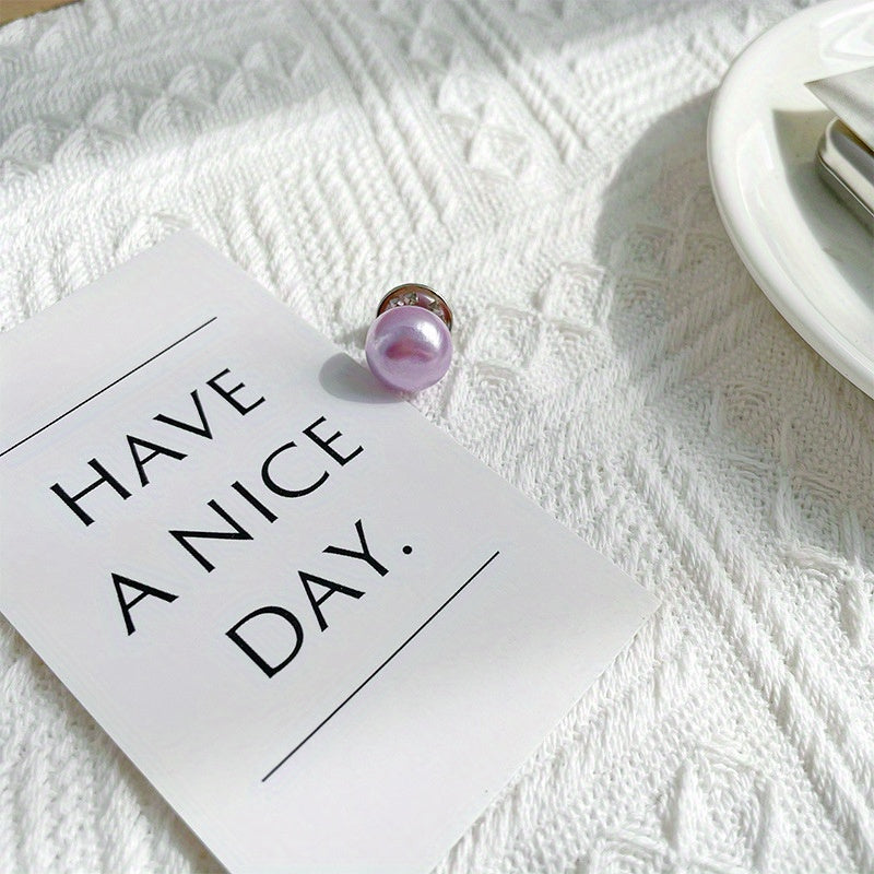 Non-slip Collar Buck Scarf Brooch Pin Clothing Accessory For Women