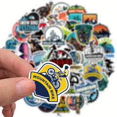 200 Pcs Cartoon Graffiti Pattern Travel Stickers