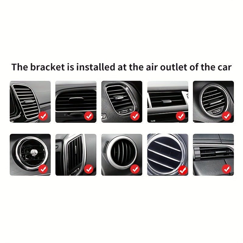 Car Air Outlet Phone Holder for Air Conditioner Port