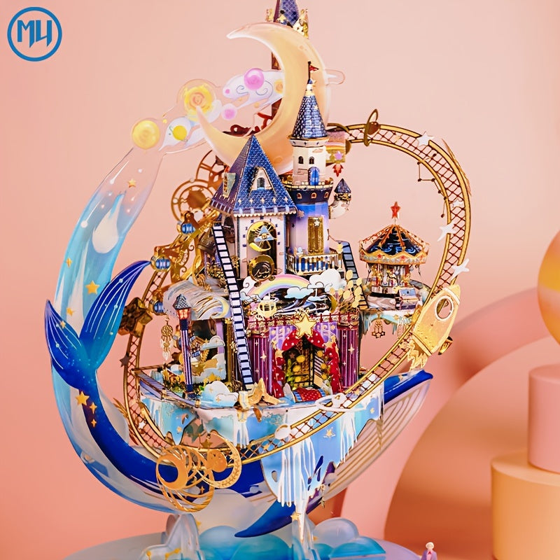 MU Star Playground 3D Metal Puzzle DIY Handcrafted Garden Model Kit