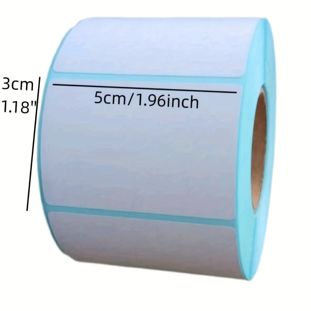 Waterproof Thermal Self-Adhesive Labels 50mm x 30mm, 800 Sheets