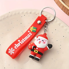 1pc Christmas Keychain Backpack Purse Decoration Accessories