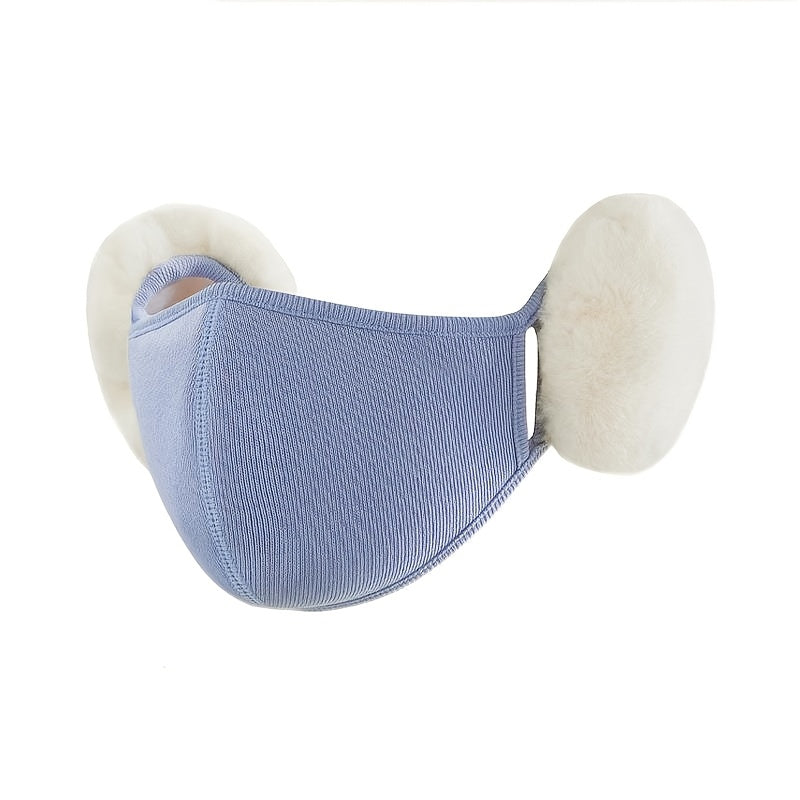 Winter Thermal Face Mask with Ear Muffs - Cold Weather Protection