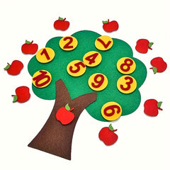 Felt Learning Board Children's Busy Board DIY Puzzle Toy