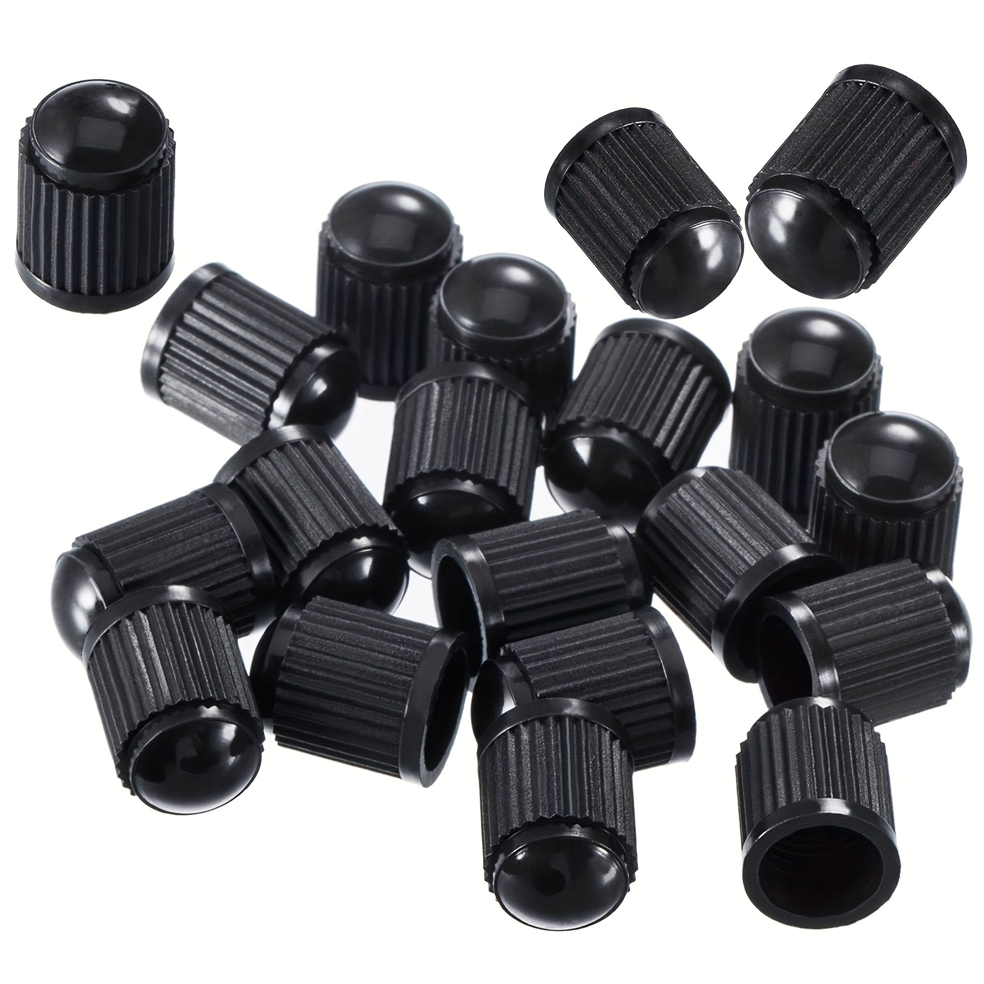 100pcs Universal Valve Dust Covers for Bikes Cars