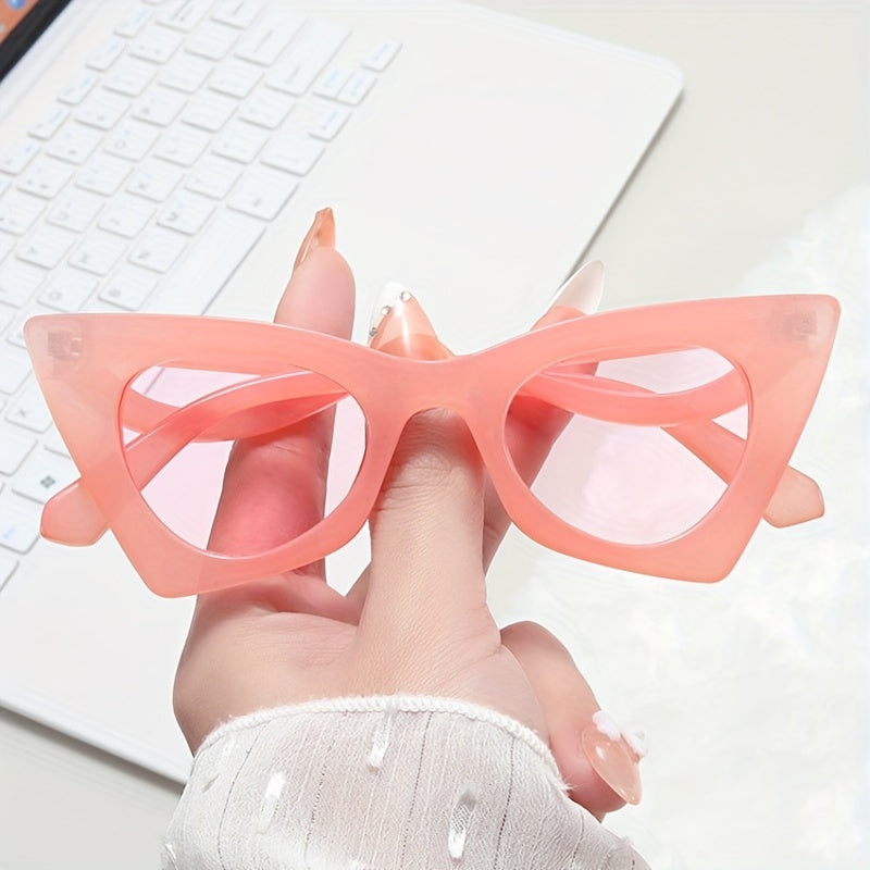 Cat Eye Sunglasses Hollow Temple Glasses UV400