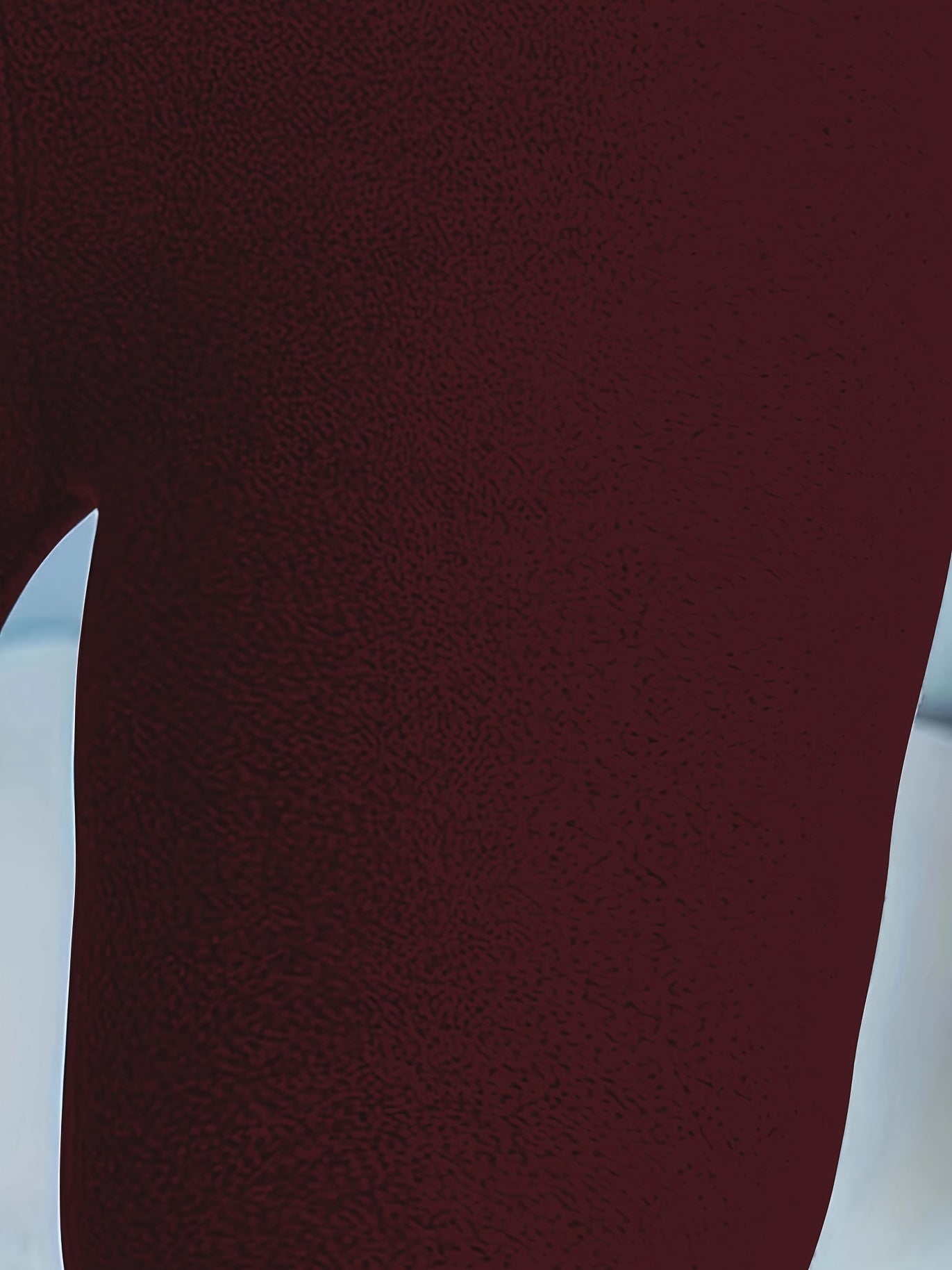  Solid Fleece Lined Leggings High Rise Stretch Leggings