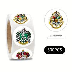 500 Harry Stickers Roll - Durable Party Supplies