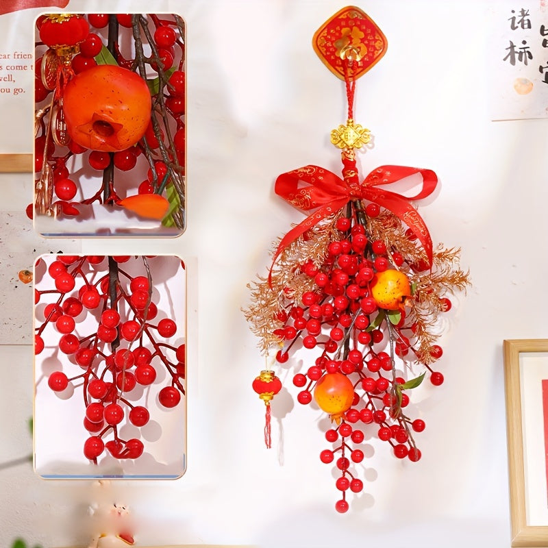 Lucky Fruits Year Hanging Ornaments for Spring Decor