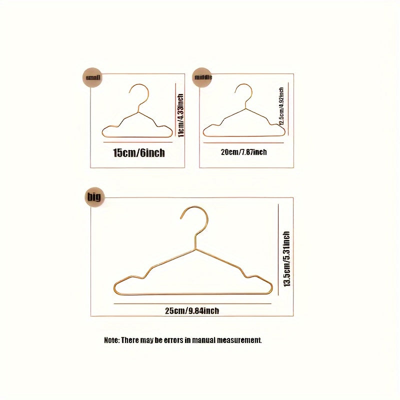 5pcs Stainless Steel Drying Rack Hook Hangers for Clothes