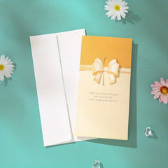 1pc Baby Thank You Card Holiday Gift Card Blessing Card Birthday Greeting Card