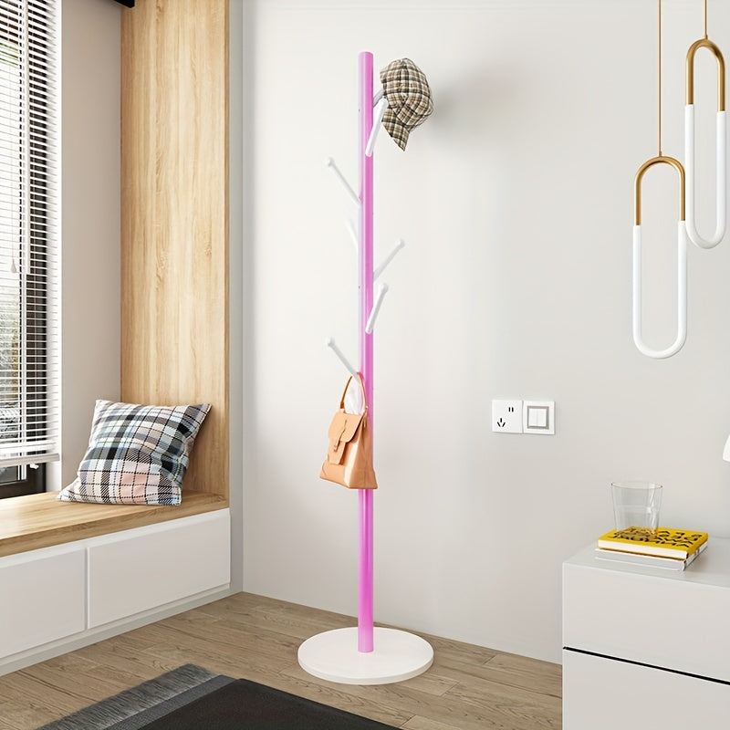 Iron Craft Coat Rack Multifunctional Hanging Clothes Rack