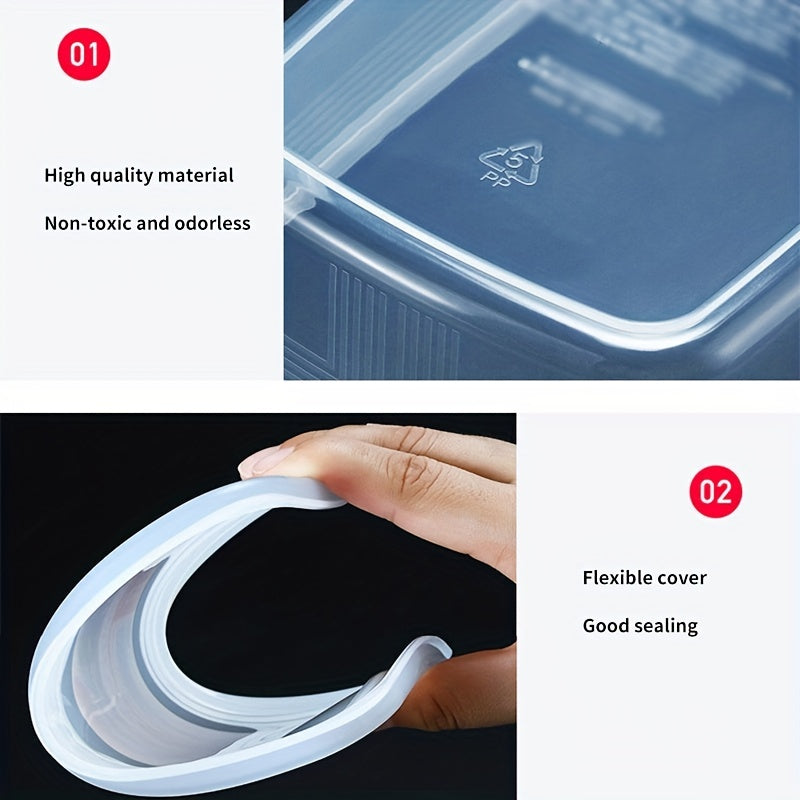 Refrigerator Crispers Lunch Box Portable Snack Storage Box