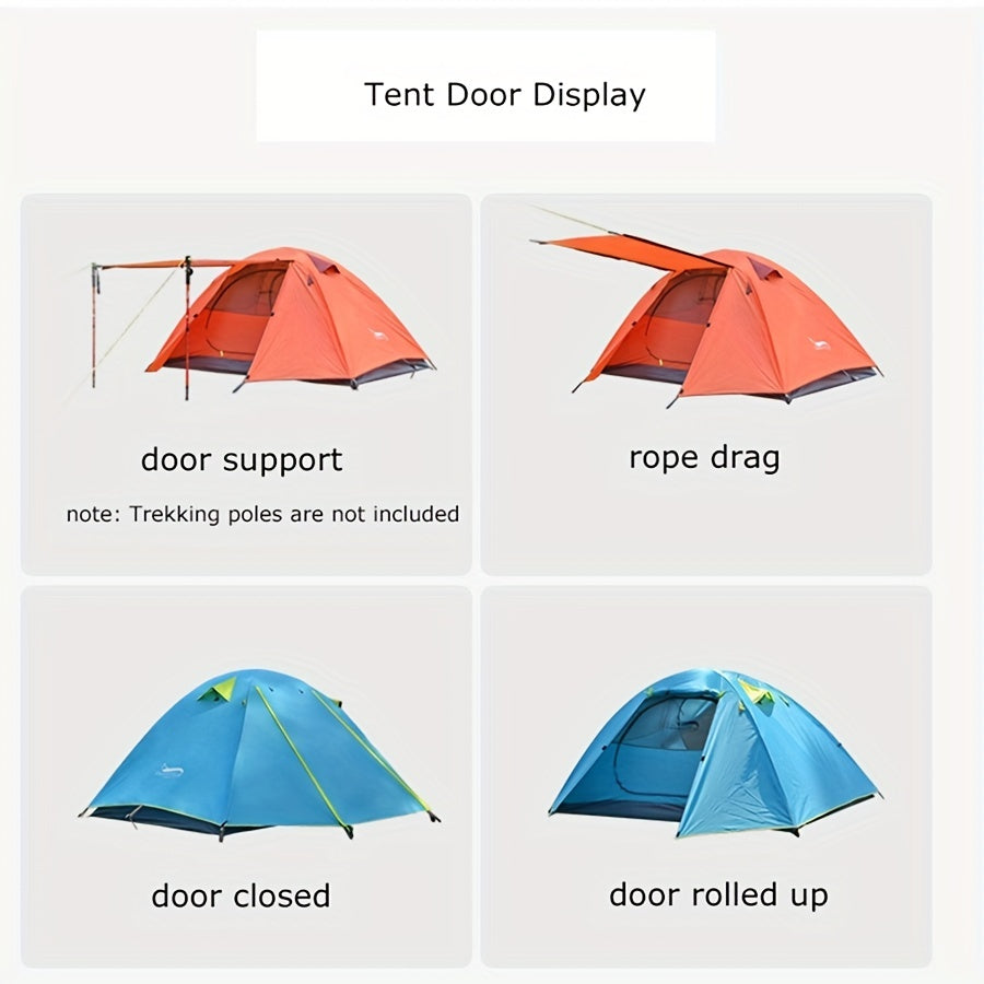 Lightweight 1-2 Person Waterproof Camping Tent - Backpacking & Hiking