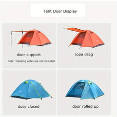 Lightweight 1-2 Person Waterproof Camping Tent - Backpacking & Hiking