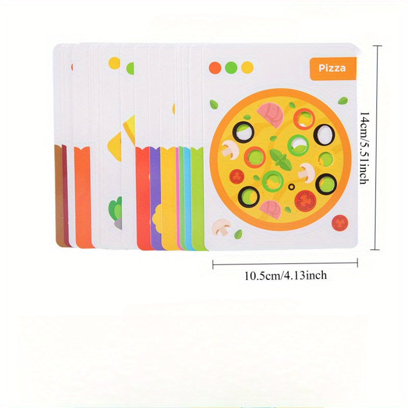 Colorful Clamp Plus Ball Game Math Teachings Aid Puzzle Toy