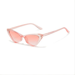 Vintage Cat Eye Sunglasses Ultra Thin Frame For Women