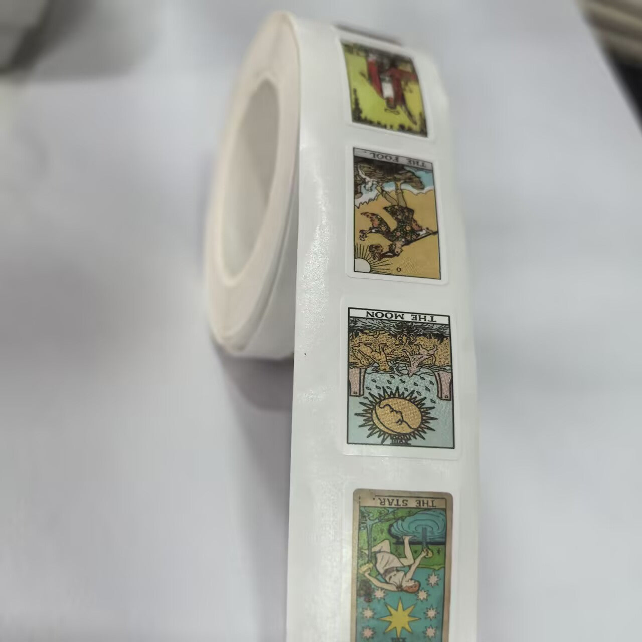 500 Reusable Tarot Stickers Roll - Unique Cartoon Decals