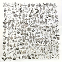 30pcs Mixed Metal Charms for DIY Bracelet Necklace Making