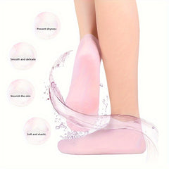 2pcs Silicone Gel Moisturizing Socks for Foot Care